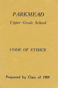 Parkmead Code of Ethics